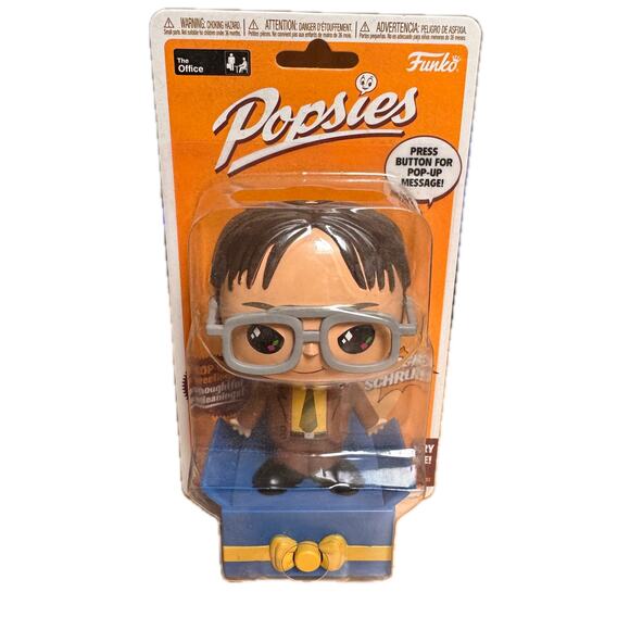 Funko Other - Funko Popsies The Office Dwight Schrute Pop Up What Would Dwight Do NEW